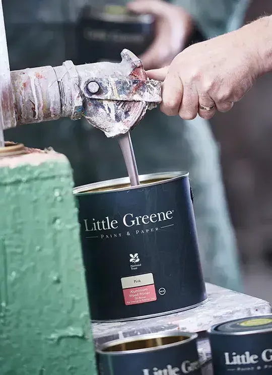 3 1 At Little Greene, their unwavering commitment to safeguarding the environment is evident in every aspect of our operations. As early as 2004, they distinguished themselves as pioneers in the UK paint industry by attaining the esteemed European environmental standard BS EN ISO 14001.