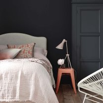 Interior paint Little Greene color red & pink Orange Aurora (21).