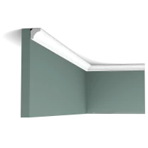 c250 cornice moulding 2d6f This traditional, symmetrical cornice moulding is the smallest in our range. Even so, it helps add a nice finish to any space.