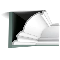 c336 cornice moulding 671e A classic oversized cornice moulding designed for larger spaces. Are you prepared to make a statement? Installation remark: It is necessary to screw this profile on the wall.