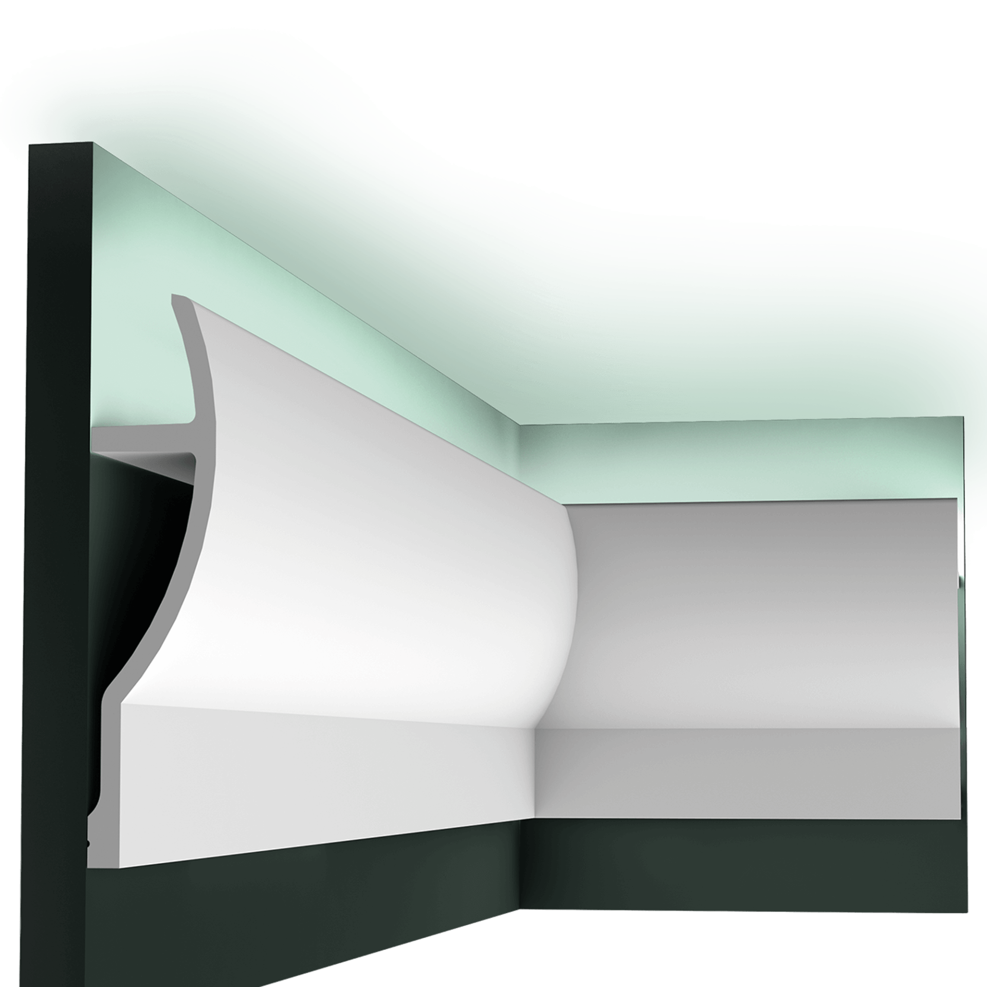 c372 uplighter 7b54 Splendid up- or downlight. The flowing lines look lovely in any interior. Designed by Ulf Moritz.