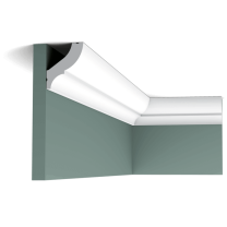 cb502 cornice moulding 9795 Simple basic profile with graceful curves. Fits any decorating style seamlessly.