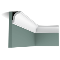 cb523 cornice moulding 8cee Medium-sized classic cornice moulding with simple curve.