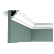 cx110 cornice moulding 7da0 This classic cornice moulding creates an elegant transition from wall to ceiling.