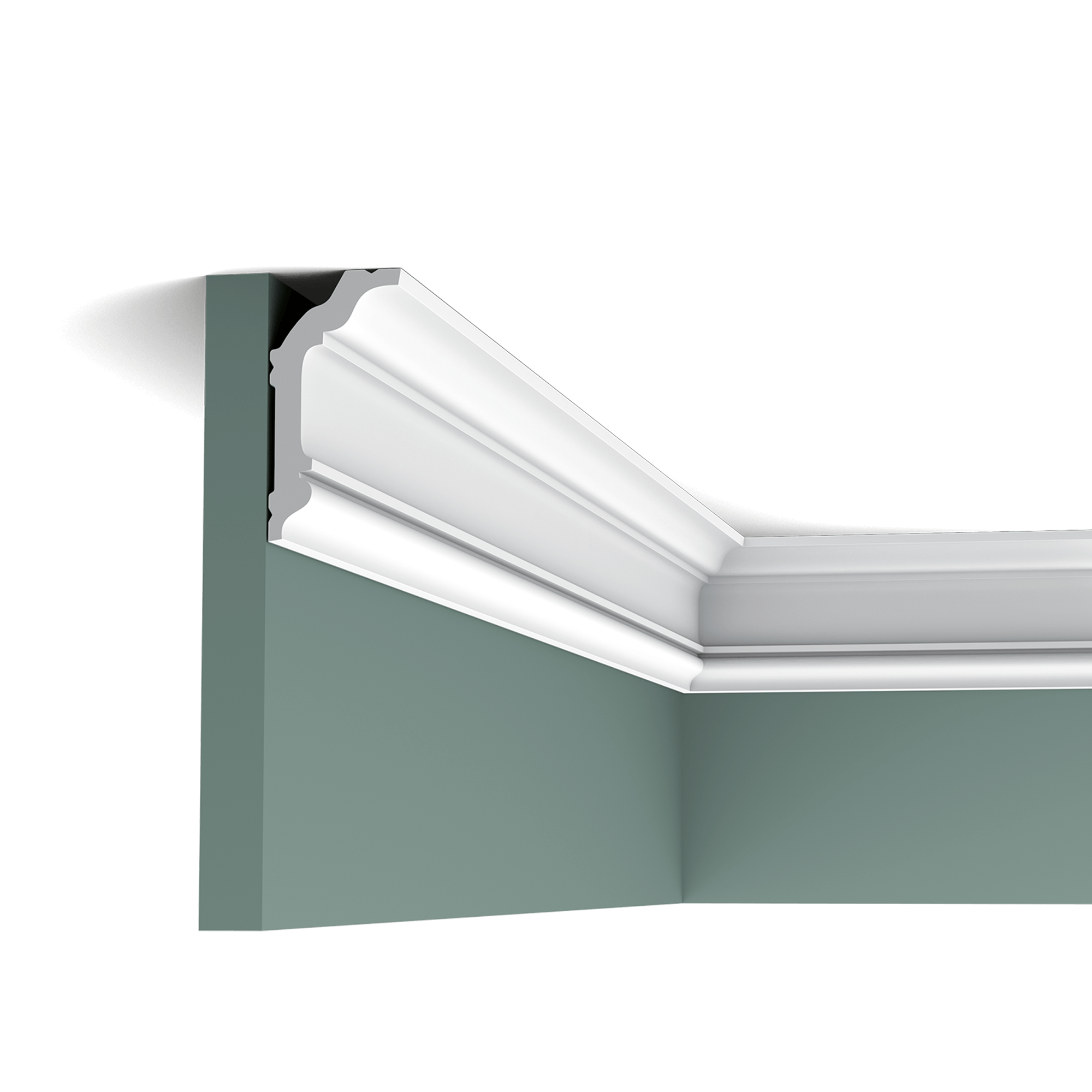 This stately Cotswold cornice moulding is the perfect finish for any space. The CX176 creates an elegant transition between wall and ceiling to add that little something extra to your interior.