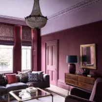 Interior paint Paint & Paper Library color red & pink LADY CHAR’S LILAC (368).