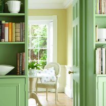 Interior paint Little Greene  White Lead Dark (172).