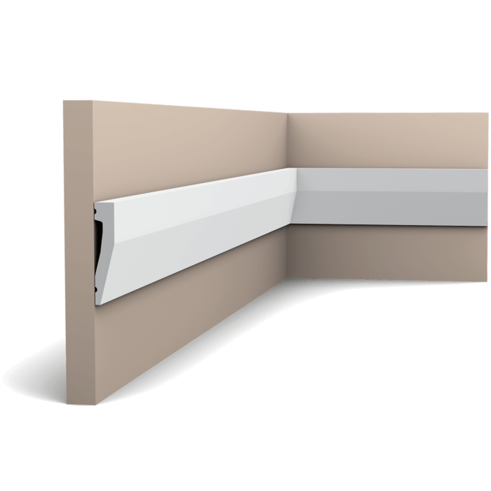 main img 46 This simple panel moulding has a slight angle and fits any interior. This multifunctional moulding creates a seamless transition betweens walls and doors, windows and even ceilings.