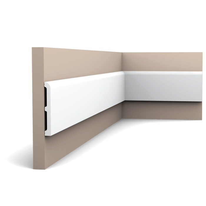 main img 52 This multifunctional panel moulding with rounded top provides endless possibilities. Use together with other members of the CASCADE family to effortlessly provide the entire space with a cohesive look.