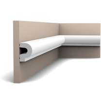 p8060 panel moulding fefe Rounded panel moulding. Use in combination with the C337 for a nice transition between wallpaper and painted walls.