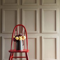 Interior paint Little Greene color grey Portland Stone Dark (157).