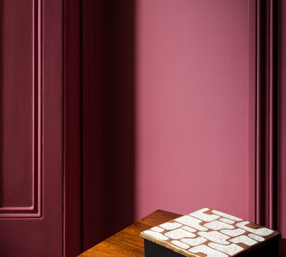 Interior paint Paint & Paper Library color primaries RHUBARB (376).