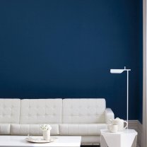 Interior paint Little Greene color blue Royal navy (257).