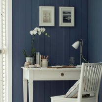 Interior paint Little Greene color blue Juniper Ash (115).