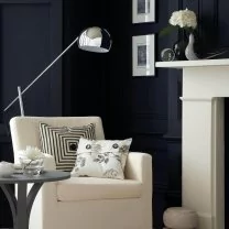 Interior paint Little Greene color black Jack Black (119).