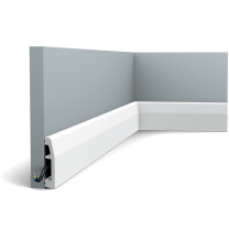 sx125 skirting a05f This minimalist skirting board with a slight angle provides a perfect finish for both modern and classic homes.
