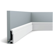 sx155 skirting 50f9 This restrained, timeless skirting board with a linear design is perfect for almost any interior. Designed by Xavier Donck.