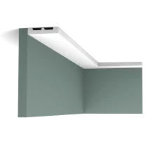 sx157 c 2000x2000 a7d3 Our simplest cornice moulding is part of the SQUARE family. Use this multifunctional profile to fit your entire home with the same cornice moulding. All you need to do is select the correct size to fit your space.