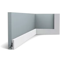 sx162 skirting 2ca4 Our simplest skirting board is part of the SQUARE family. Use this multifunctional profile to fit your entire home with the same skirting board. All you need to do is select the correct size to fit your space.