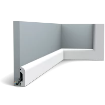 sx182 skirting a1ec This multifunctional skirting board with rounded top provides endless possibilities. Use together with other members of the CASCADE family to effortlessly provide the entire space with a cohesive look.