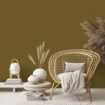 Interior paint Little Greene color green Light Bronze Green (123).