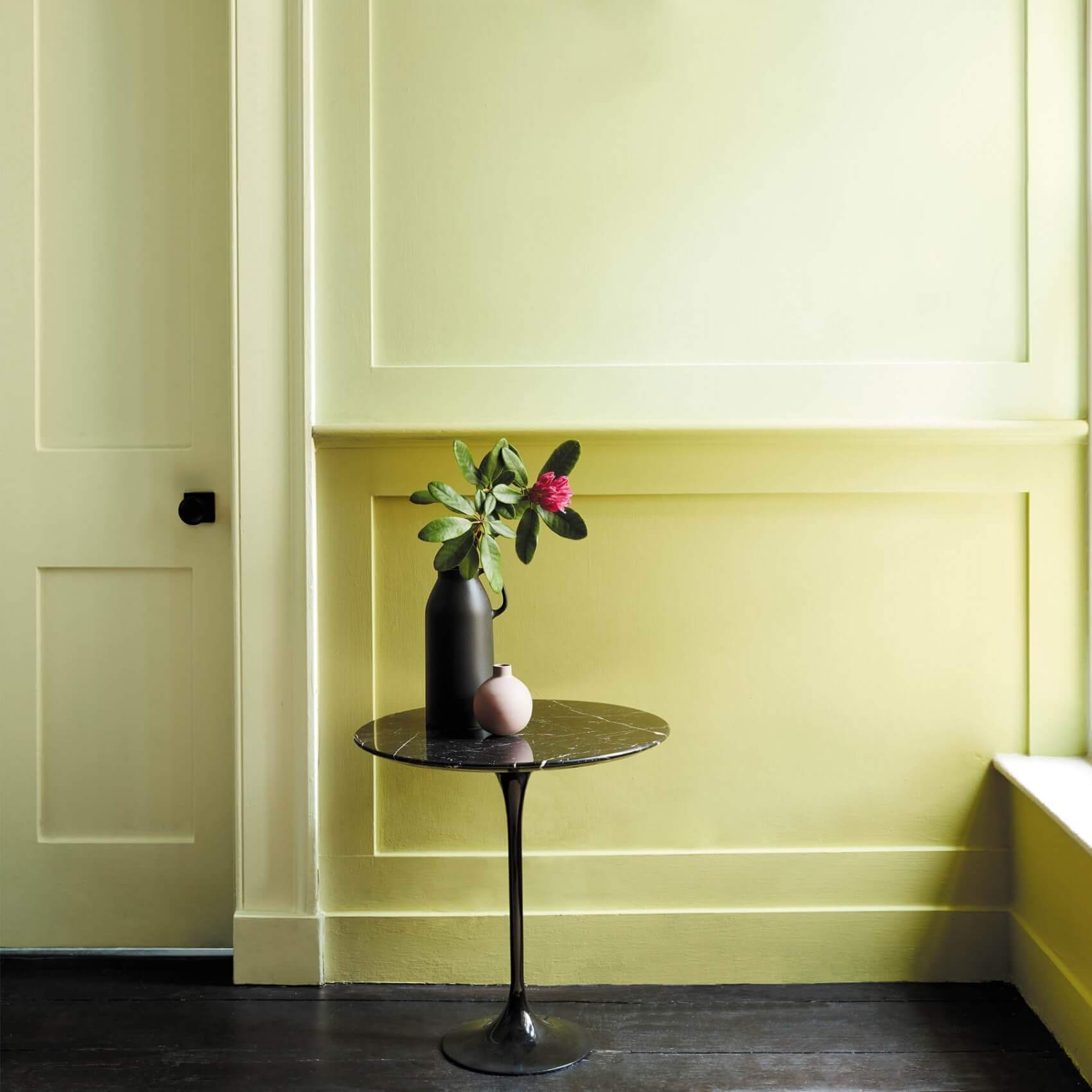 Interior paint Little Greene color  Wormwood (300).