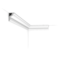 cx148 c This classic moulding with multiple cyma recta curves creates the perfect transition from wall to ceiling.