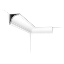 cx199 c Smaller version of CX106. This elegant cornice moulding creates a subtle transition from wall to ceiling. This bestseller fits a variety of interiors.