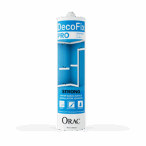 decofix pro 2000x2000 3c0d 1 Use for: indoor installation of decorative profiles on porous surfaces (e.g. plaster, brick).