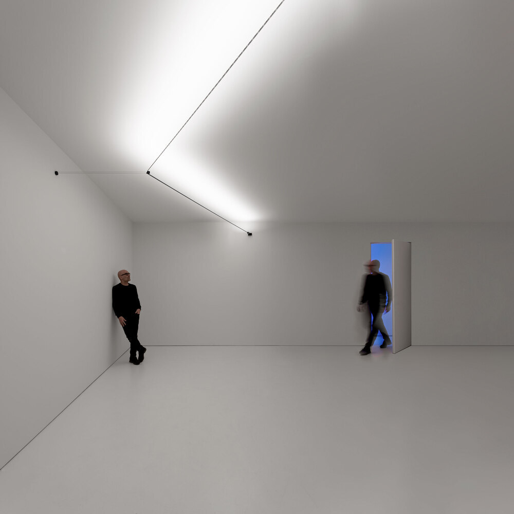 utopia 01 Utopia is a project on the limit state of light, the research for the minimum dimension necessary for pure and essential lighting.