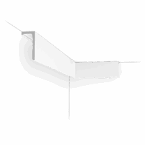 image CX215 Ledge is our most versatile L-shaped model to date: a cornice, curtain profile and light source all in one. Elegant, lightweight and quickly installed - Ledge is a subtle powerhouse for those who love sleek and smart design. Available in three different sizes.