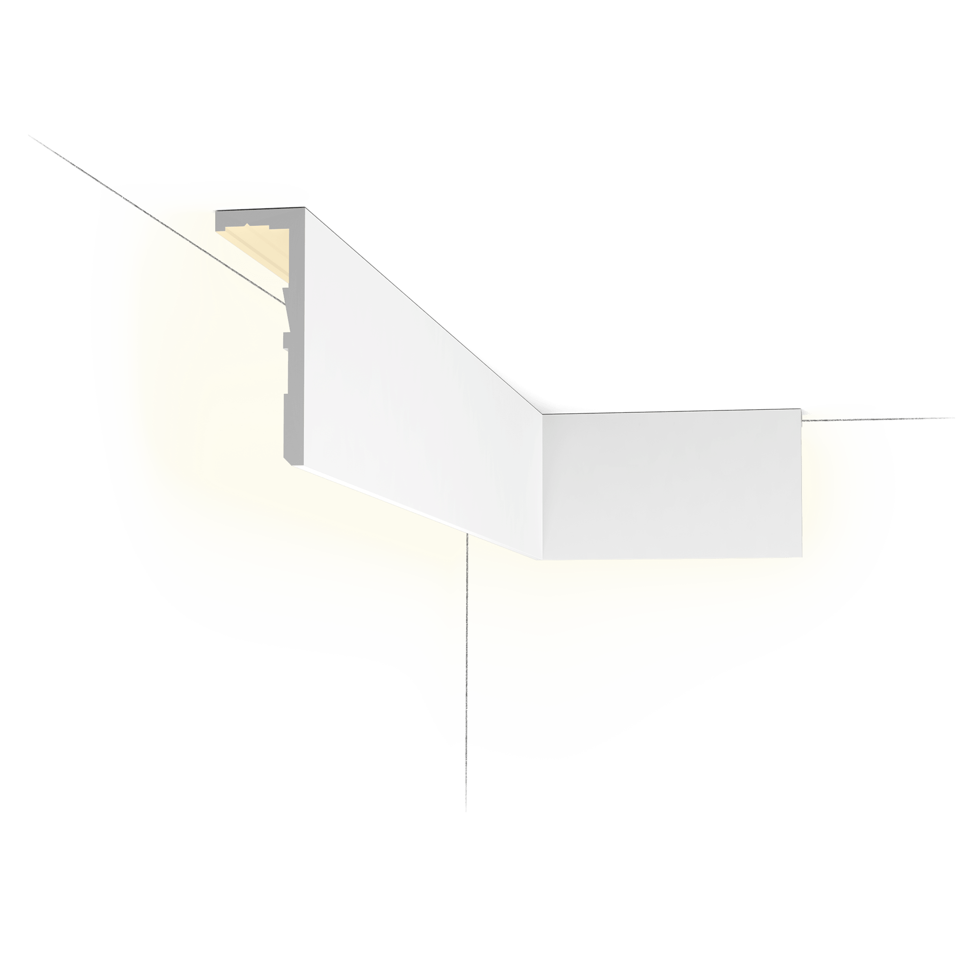 image CX216 Ledge is our most versatile L-shaped model to date: a cornice, curtain profile and light source all in one. Elegant, lightweight and quickly installed - Ledge is a subtle powerhouse for those who love sleek and smart design. Available in three different sizes.