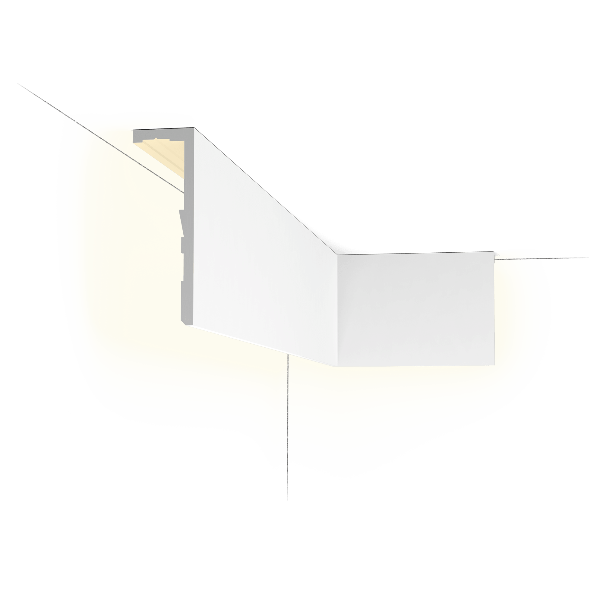 image CX217 Ledge is our most versatile L-shaped model to date: a cornice, curtain profile and light source all in one. Elegant, lightweight and quickly installed - Ledge is a subtle powerhouse for those who love sleek and smart design. Available in three different sizes.