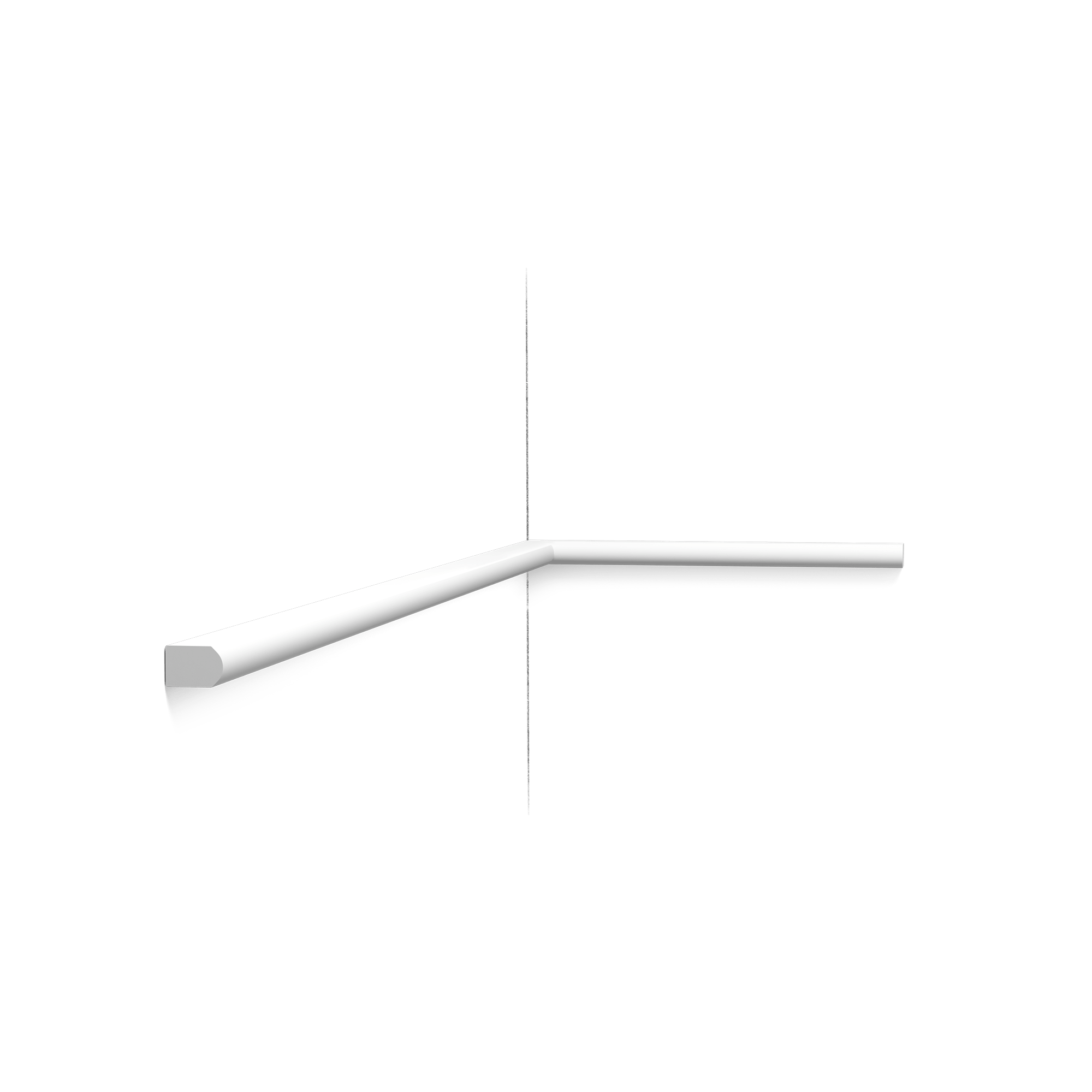 image PX209 RIBBON is the perfect new rounded trim for your walls and all of our 3D wall covering panels. Bypass joints with this elegant in-between profile that is a great transition on the wall between panels. Or use it as a slim and refined panel mould, it can perfectly hold its own on the wall. Designed by Orio Tonini.