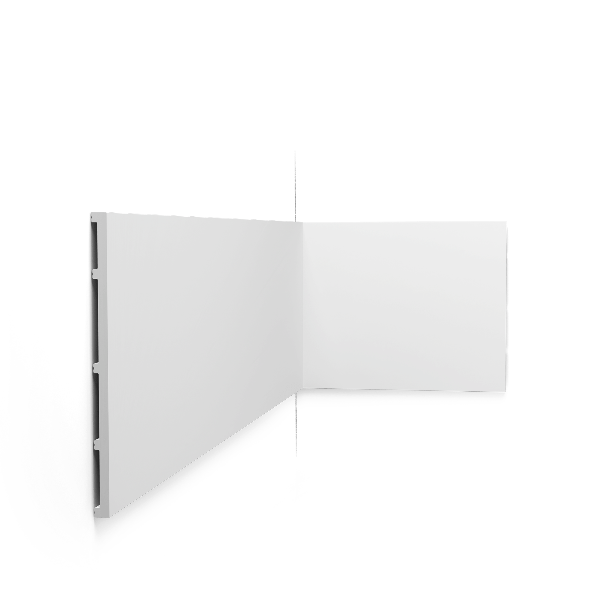 image After SX168, this simple SX207 skirting board is now the largest in the SQUARE family. Use this generously high profile and the other members of the SQUARE family to fit your entire home with the same skirting board. All you need to do is select the correct size to fit your space and personality. SX207 is a versatile product that can also be used as a 3D wall covering, panel frame, cornice and border.
