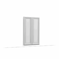 image Ready-made 3D wall panel W124 effortlessly adds depth with its elevated center, creating a striking visual impact. This rectangular cassette type panel is the perfect choice for classic english wainscoting. Combine with panel mouldings P6020, P4000 or P4010 and skirtings like SX155 or SX191 to achieve a cohesive and classic look.