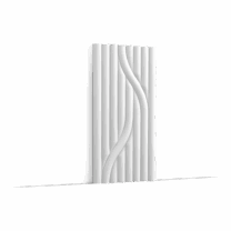 image Artful variation of W110 Hill with flowing, directional patterns reminiscent of a cosy cable knit. Create cuddly walls with this product for sure. By playing with the direction of the panels and the height of the position, intriguing patterns and textures can be created. Designed by Orio Tonini.