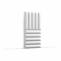 image Pillow and Quilt are unique newcomers to the 3D wall covering family. They are so different from all the others: a dimensional, cushion-like design that transforms the texture of the wall. This innovative 3D wall covering product has a unique thickness that creates a striking effect and appears to emerge from the wall itself. Both panels dialogue with each other through the communicating design and allow endless patterns and combinations. Designed by Orio Tonini.