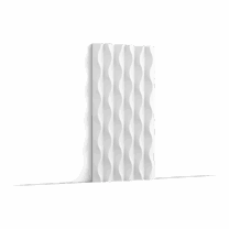image W219 Zea was designed by British artist Jan Erika. Inspired by the tides of three seas, this organic, almost sculptural panel plays with texture, colour and shadow, making a soft yet powerful statement.